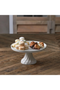 White Swirl Cake Stand L | Rivièra Maison La Pirouette | Dutchfurniture.com