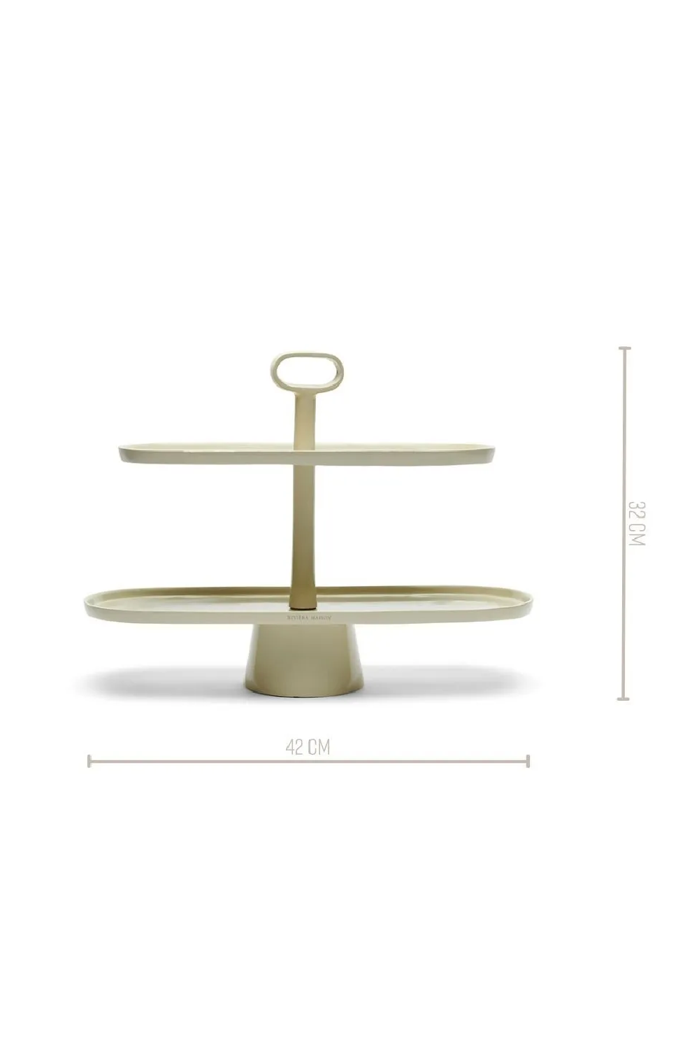 Beige Aluminum Etagère | Rivièra Maison Bradford | Dutchfurniture.com