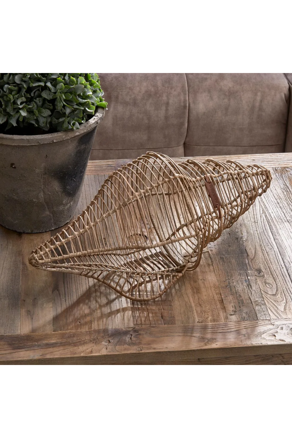 Handcrafted Rattan Decorative Object | Rivièra Maison Seashell | Dutchfurniture.com