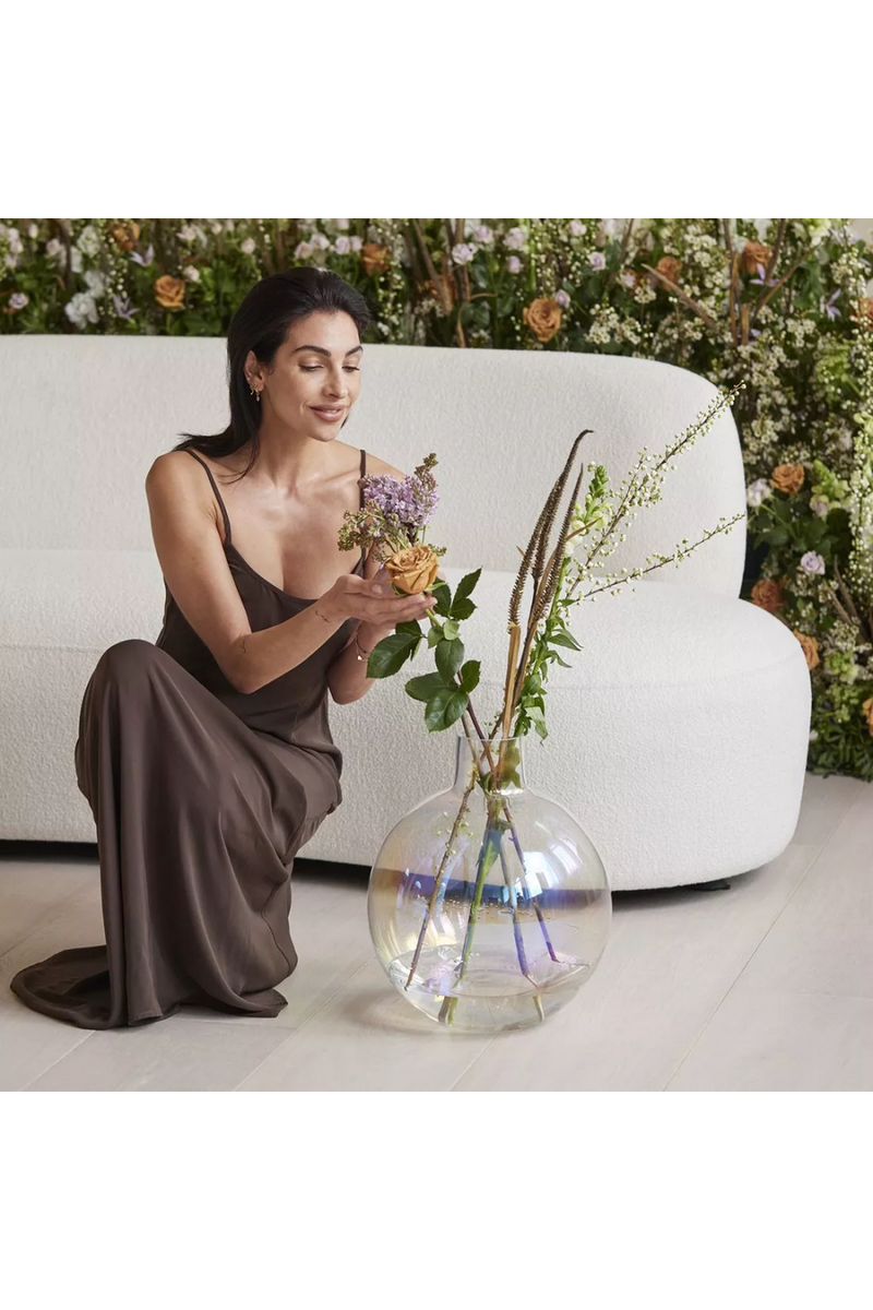Spherical Transparent Vase | Rivièra Maison Anna Nooshin x RM | Dutchfurniture.com
