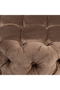 Round Tufted Velvet Footstool | Rivièra Maison Opera | Dutchfurniture.com