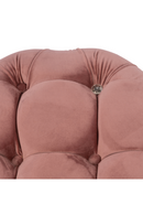 Round Tufted Velvet Footstool | Rivièra Maison Opera | Dutchfurniture.com