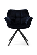 Quilted Velvet Dining Armchair | Rivièra Maison Carnaby | Dutchfurniture.com