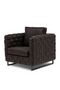 Black Braided Leather Armchair | Rivièra Maison Room 48 | Dutchfurniture.com