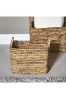 Woven Banana Leaf Basket Set (2) | Rivièra Maison Baille | Dutchfurniture.com