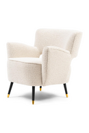 Boucle Upholstered Lounge Armchair | Rivièra Maison Laurel | Dutchfurniture.com