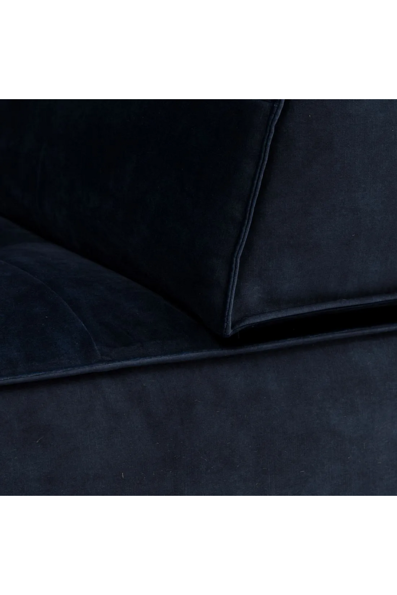 Blue Velvet Loveseat Sofa | Rivièra Maison Brandon (MTO) | Dutchfurniture.com