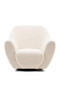 Bouclé Upholstered Swivel Chair | Rivièra Maison The Jill | Dutchfurniture.com