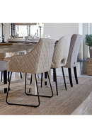 Quilted Dining Armchair | Rivièra Maison Frisco Drive | Dutchfurniture.com