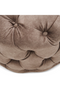 Round Quilted Footstool | Rivièra Maison Opera | Dutchfurniture.com