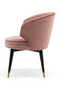 Round Velvet Dining Chair | Rivièra Maison Isola Di Capri | Dutchfurniture.com