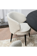 Round Boucle Dining Chair | Rivièra Maison Isola Di Capri | Dutchfurniture.com