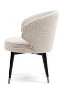 Round Boucle Dining Chair | Rivièra Maison Isola Di Capri | Dutchfurniture.com