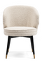 Round Boucle Dining Chair | Rivièra Maison Isola Di Capri | Dutchfurniture.com