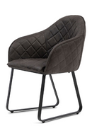 Industrial Leather Dining Armchair | Rivièra Maison Ritz | Dutchfurniture.com