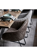 Industrial Leather Dining Armchair | Rivièra Maison Ritz | Dutchfurniture.com