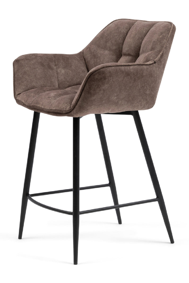 Upholstered Industrial Counter Chair | Rivièra Maison Carnaby | Dutchfurniture.com