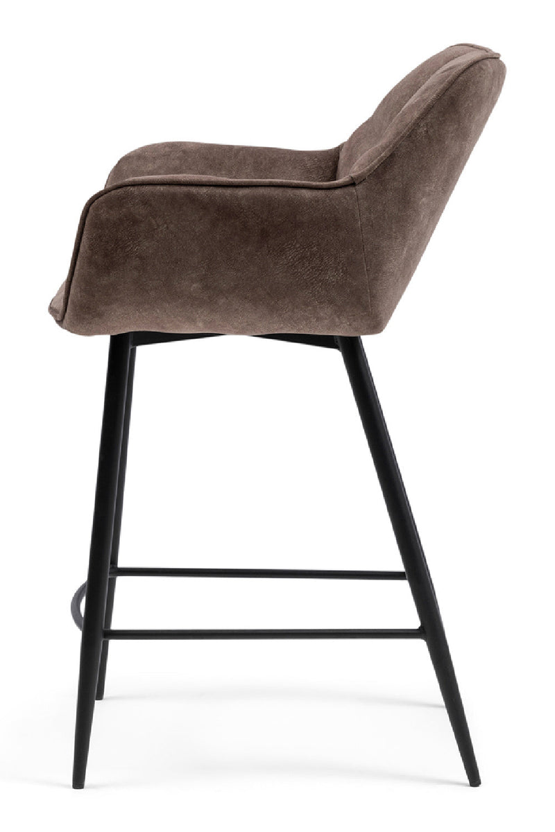 hoofdstuk Op maat Verbazing Upholstered Industrial Counter Chair | Rivièra Maison Carnaby –  DUTCHFURNITURE.COM