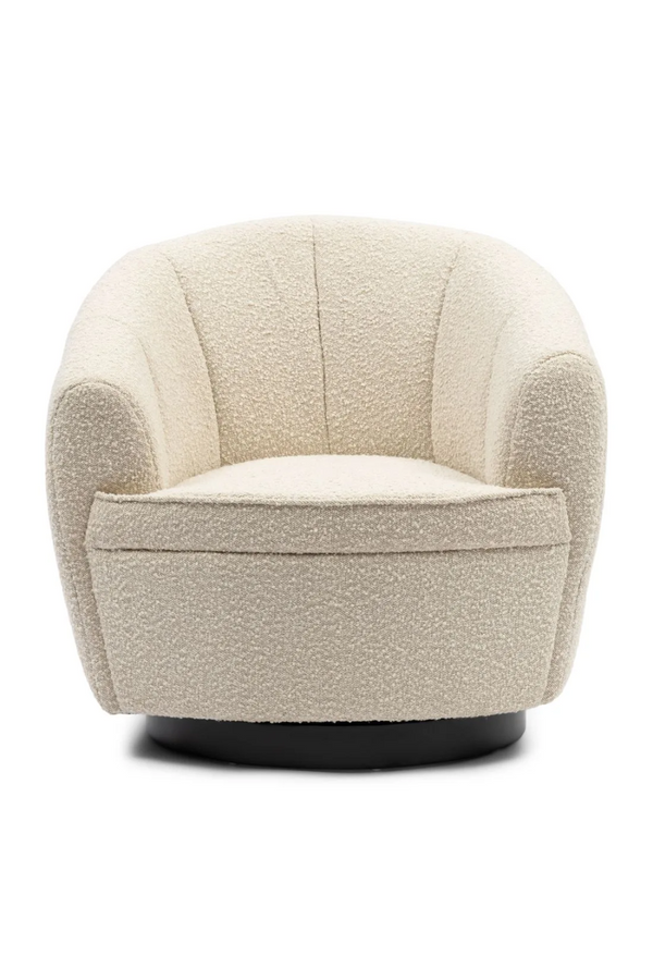 Bouclé Swivel Accent Armchair | Rivièra Maison The Countess | Dutchfurniture.com