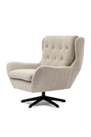 Linen Retro Swivel Armchair | Rivièra Maison The Statesman | Dutchfurniture.com