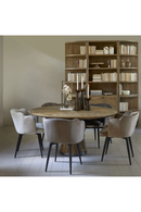 White Bouclé Swivel Dining Chair | Rivièra Maison Dauphine | Dutchfurniture.com