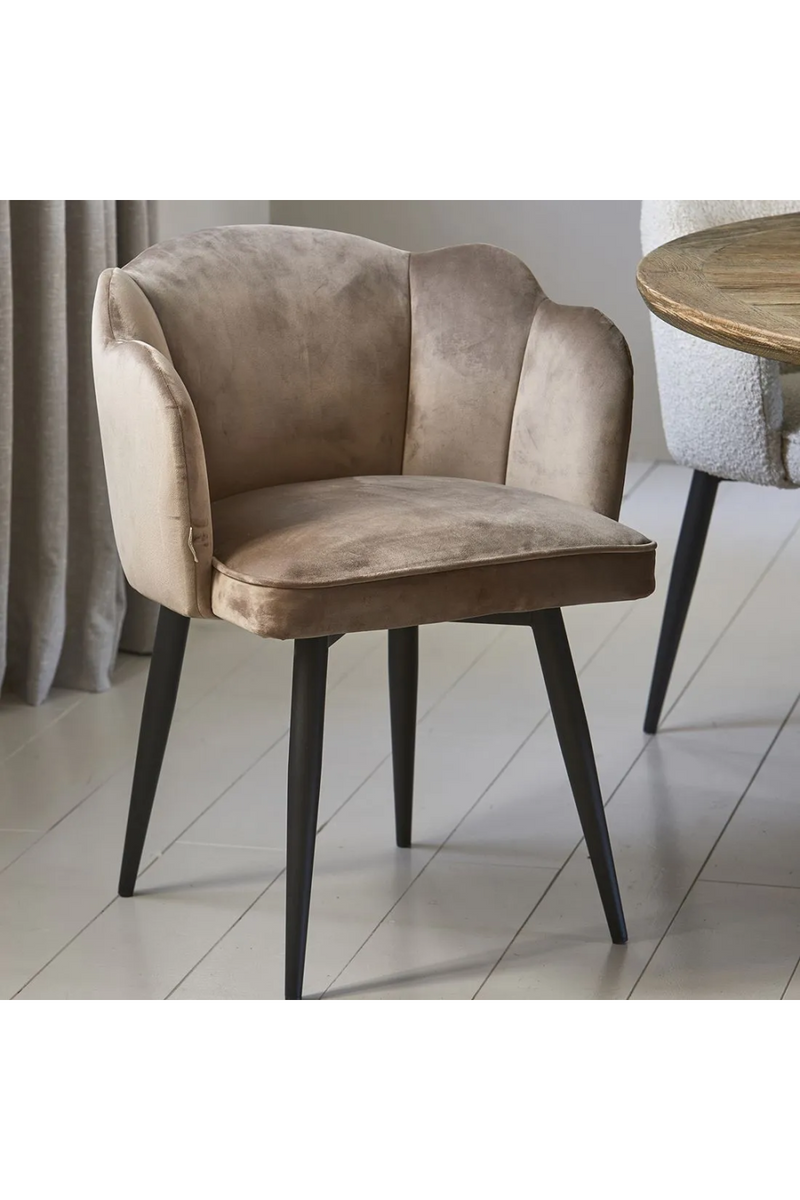 Velvet Swivel Dining Chair | Rivièra Maison Dauphine | Dutchfurniture.com