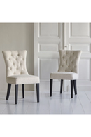 White Bouclé Tufted Dining Chair | Rivièra Maison Balmoral | Dutchfurniture.com