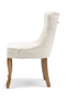White Tweed Tufted Dining Chair | Rivièra Maison George | Dutchfurniture.com