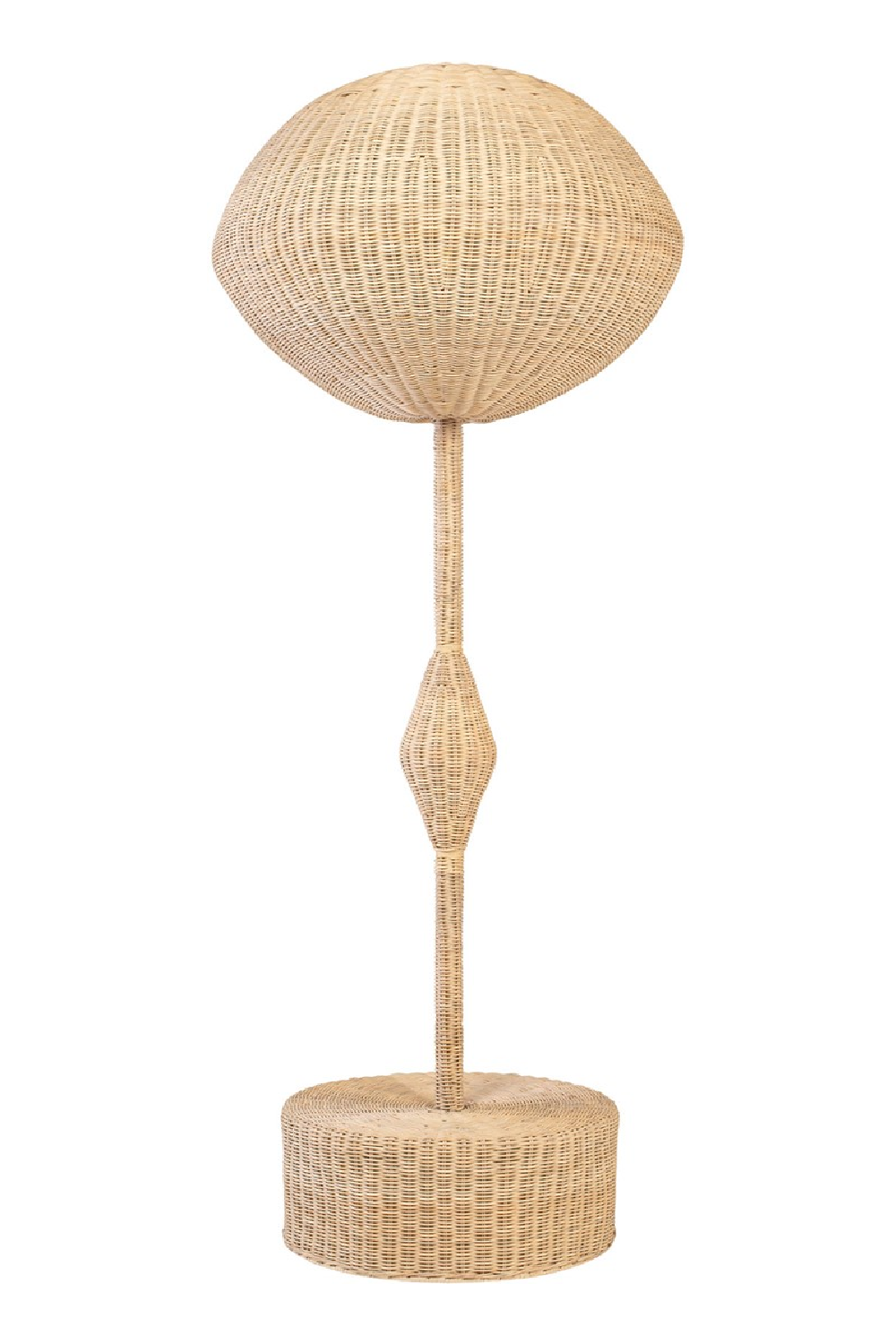 Natural Rattan Floor Lamp | Versmissen Chupa | Dutchfurniture.com