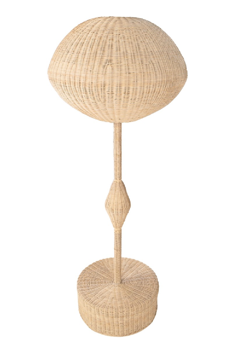 Natural Rattan Floor Lamp | Versmissen Chupa | Dutchfurniture.com