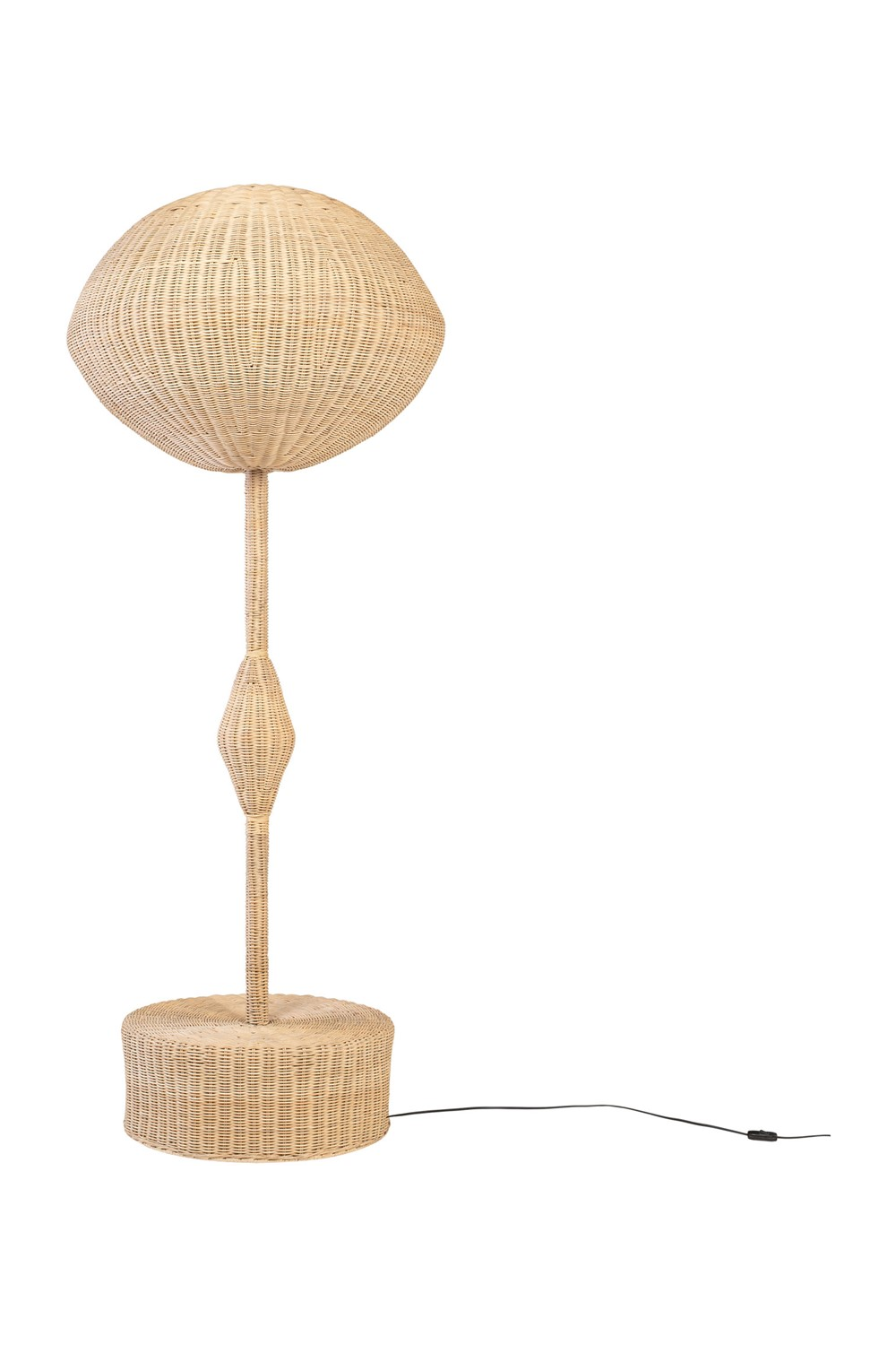 Natural Rattan Floor Lamp | Versmissen Chupa | Dutchfurniture.com