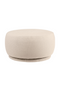 Cream Round Swivel Footstool L | Versmissen Conrad | Dutchfurniture.com