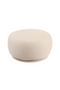 Cream Round Swivel Footstool L | Versmissen Conrad | Dutchfurniture.com