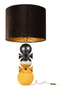 Bronze and Yellow Table Lamp | Versmissen Datoga | Dutchfurniture.com