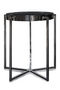 Black Marble Lamp/ Occasional Table | Versmissen Gilbert | Dutchfurniture.com