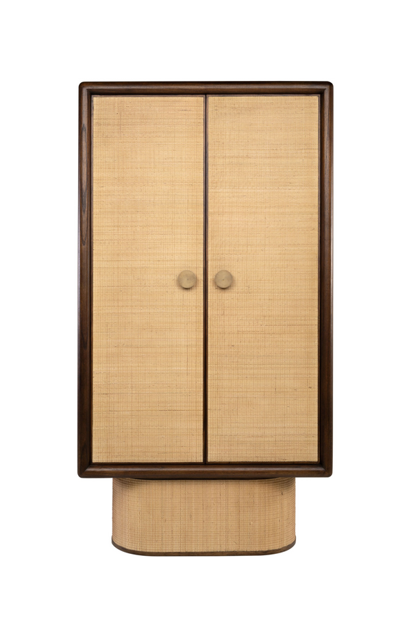 Modern Rattan 2-Door Cabinet | Versmissen Granada | Dutchfurniture.com