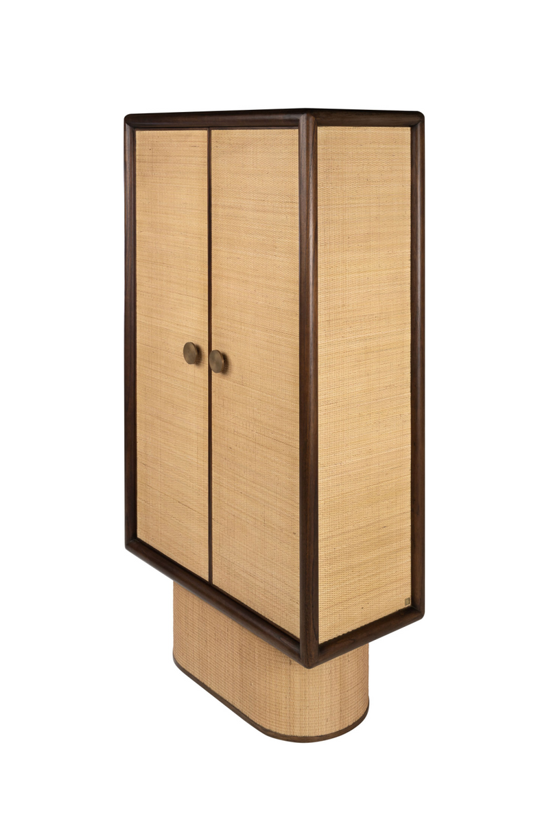 Modern Rattan 2-Door Cabinet | Versmissen Granada | Dutchfurniture.com