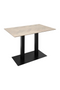 Square Pedestal Dining Table | Versmissen Herringbone | Dutchfurniture.com