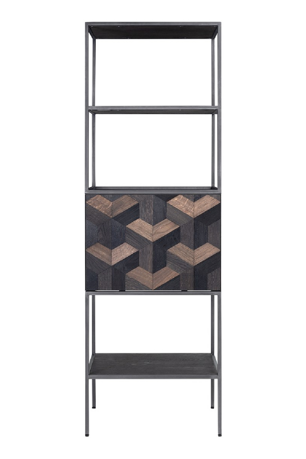 Oak Parquet Sideboard with Toprack | Versmissen Illusion | Dutchfurniture.com