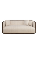 Beige Channeled Sofa | Versmissen Isabel | Oroatrade.com