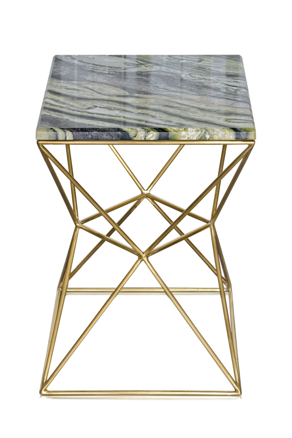 Sculptural Marble Lampstand Table | Versmissen Jules | Dutchfurniture.com