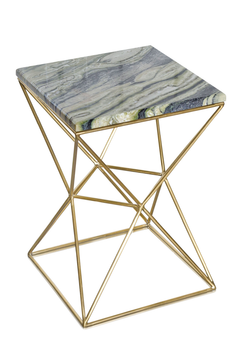 Sculptural Marble Lampstand Table | Versmissen Jules | Dutchfurniture.com