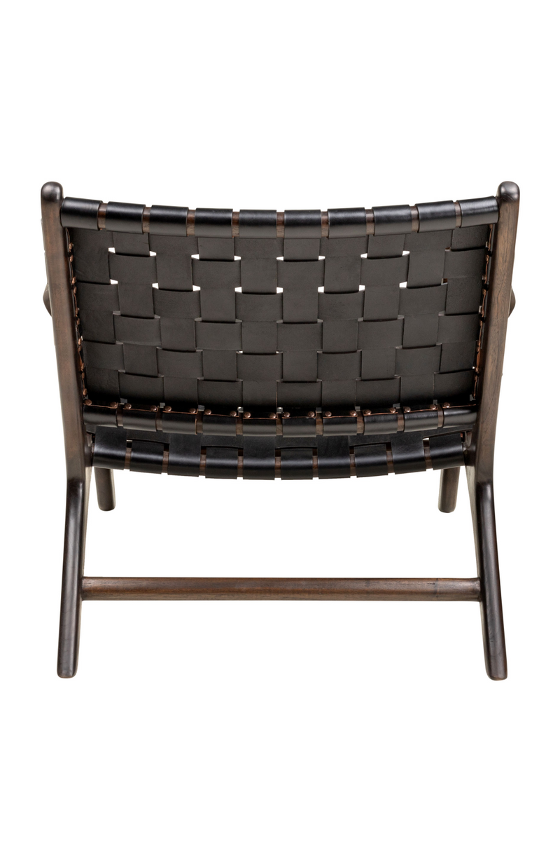 Braided Leather Lounge Chair | Versmissen Kopenhagen | Oroatrade.com