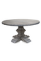 Gray Round Dining Table | Versmissen Column | Dutchfurniture.com