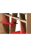 Red Accented Bureau Bookcase | Versmissen Exxes | Dutchfurniture.com
