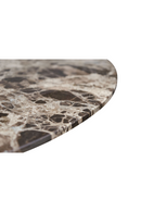 Brown Marble Round DIning Table | Versmissen Razor | Dutchfurniture.com