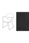 Black Leather Dining Chair | Versmissen Maddox | Dutchfurniture.com