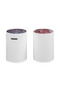 White Cylindrical Modern Stool / Table | Versmissen Megabyte | Dutchfurniture.com
