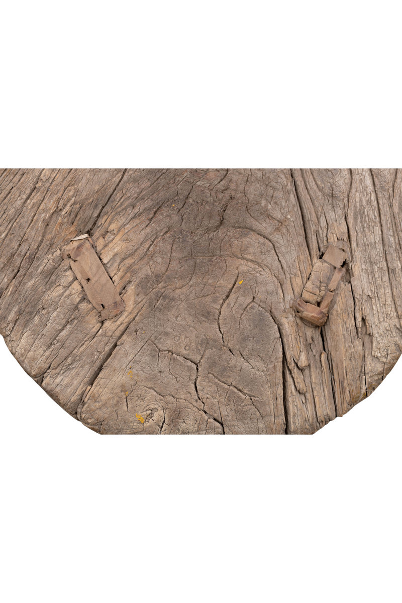 Round Wooden Rustic Stool | Versmissen | Dutchfurniture.com