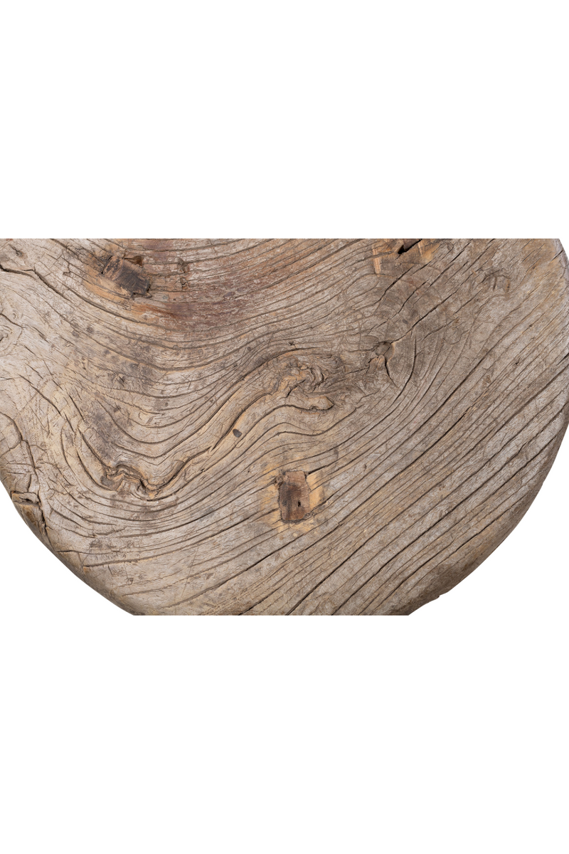 Round Wooden Rustic Stool | Versmissen | Dutchfurniture.com